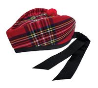FANCYTHAT and SCIFI PLANET Royal Stewart Tartan Glengarry Hat