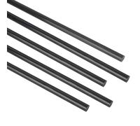 FANCYWING Carbon Fibre Rods 6.0mm Diameter 400mm Length for RC Airplane DIY Crafts Model Car 5PCS