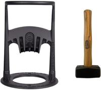 Fandango Fire Tools Kindling Cracker Original Firewood Splitter Bundle. Sturdy & Compact Kindling Cracker Firewood Splitter & Lump Hammer. Log Splitte