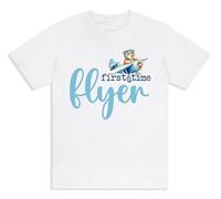 Fandango My First Holiday T-Shirt | Kids T-Shirt Boys Top First Flight t-Shirt Summer Vacation top First Time Flyer -Blue (UK, Age, 3 Years, 4 Years, Regular)