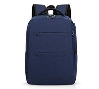 FANDARE 15.6 inch Laptop Backpack Slim Travel with USB Charging Port Rucksack Waterproof Men/Women Outdoor Travel Camping College School Daypack Polyester(Blue)