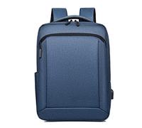 FANDARE 2025 Upgraded 15.8L Laptop Backpack with USB Charging Port, Water Resistant Rucksack for Men Women, Fit 15.6 Inch Laptop, College Bag, Travel Backpack Business Daypack Blue