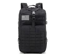 FANDARE 45L Military Tactical Backpack Waterproof Heavy Duty Backpack 3 Day Assault Pack Molle Bag Backpacks Army Backpack for Men Tactical Laptop Backpack Bug Out Bag Hiking Rucksack Black