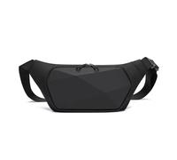 FANDARE Anti-Theft Waist Pack Men Fanny Pack Adjustable Hip Bag Hands-Free Belt Bags Lightweight Waist Pouch Sling One-Strap Daypacks for Hiking Cycling Outdoor Travel Flex Bags Polyester Black