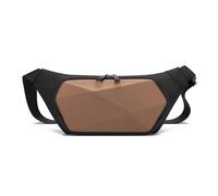 FANDARE Anti-Theft Waist Pack Men Fanny Pack Adjustable Hip Bag Hands-Free Belt Bags Lightweight Waist Pouch Sling One-Strap Daypacks for Hiking Cycling Outdoor Travel Flex Bags Polyester Brown