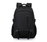 FANDARE Backpack for Travelling Waterproof Rucksack with USB Charging Port & Headphone Hole 15.6 Inch Laptop Compartment Lightweight Backpack for Men and Women Business Rucksack Black
