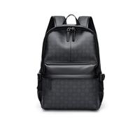 FANDARE Backpack Purse for Women Men Fashion Back Bag Black Print