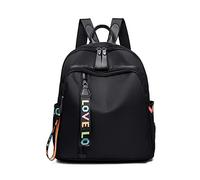 FANDARE Black Backpack Women, Casual Rucksack, Lightweight Rucksack Water Resistant Bookbag, Casual Daypack Backpack For Travel College Work Black