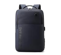 FANDARE Business Laptop Business Backpack Durable Backpack with USB Daypack Travel Cabin Handbag PU Film Rucksack Work Shoulder Bag Watetproof College School Rucksack Work for Men Women Dark Blue