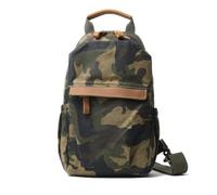 FANDARE Canvas Sling Bag Military Camo Crossbody Chest Pack Men Women | Vintage Shoulder Backpack fit 9.7 inch tablet Outdoor Daypack for Hiking Camping Commute Satchel courier bags Army green