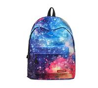 FANDARE Casual Daypack Backpacks Galaxy School Bag for Girls Boys High College Teens Knapsack Men Boy Women Travel Laptop Rucksack College Bookbag Waterproof Polyester Blue