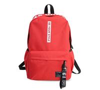 FANDARE Casual Daypacks Boys Girls Backpack Teenager School Bag for Outdoor Travel College University Campus Bookbag Lightweight Rucksack New Red