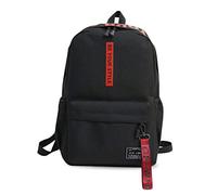 FANDARE Casual Daypacks Boys Girls Backpack Teenager School Bag for Outdoor Travel College University Campus Bookbag Lightweight Rucksack Black Red