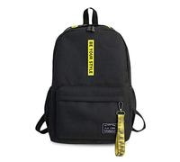FANDARE Casual Daypacks Boys Girls Backpack Teenager School Bag for Outdoor Travel College University Campus Bookbag Lightweight Rucksack Black Yellow