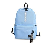 FANDARE Casual Daypacks Boys Girls Backpack Teenager School Bag for Outdoor Travel College University Campus Bookbag Lightweight Rucksack Light Blue
