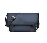 FANDARE Casual Nylon Crossbody Messenger Bag | retro flip-lock flap, slim & lightweight, iPad sleeve, multi-pockets, water-resistant nylon, daily commute & travel