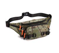 FANDARE Casual Waist Bag Sling Fanny Pack Shoulder Backpack Personal Flex Bag for Men Chest Bag Slim Women Sling Bag Casual Sling Crossbody Bag Chest Daypack for Hiking Outdoor Travel Camo