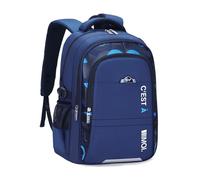 FANDARE Children's Backpacks Elementary Middle High School Students Bag with Reflective Strips Bookbag Boys Youth Backpack Men Laptop Daypacks Teens Rucksacks Travel Casual Daypack Blue