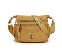 FANDARE Crossbody Bags for Women Ultra-Light Shoulder Bag Ladies Handbag with Adjustable Wide Strap Hobos & Shoulder Bags Satchels for Outdoors Workout Travel Shopping Messenger Bag Daily Use Gold