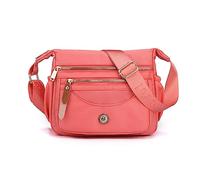 FANDARE Crossbody Bags for Women Ultra-Light Shoulder Bag Ladies Handbag with Adjustable Wide Strap Hobos & Shoulder Bags Satchels for Outdoors Workout Travel Shopping Messenger Bag Daily UsePink
