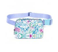FANDARE Crossbody Fanny Pack for Women Men Waist Packs Belt Bag Bum Sling Bag for Enjoy Sports Festival Workout Traveling Running Workout Dog Walking Outdoors Hands-Free Wallets Waist Pack Phone Bag