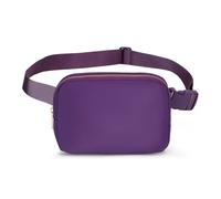 FANDARE Crossbody Fanny Pack for Women Men Waist Packs Belt Bag Bum Sling Bag for Enjoy Sports Festival Workout Traveling Running Workout Dog Walking Outdoors Hands-Free Wallets Waist Pack Phone Bag