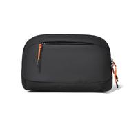 FANDARE Electronics Organiser Travel Case 5-Fold Tech Pouch Black | polyester fabric 180° wide-open 5-fold organiser with elastic dividers, battery slot, Lightweight for desk, travel & commute