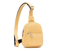 FANDARE Girl Sling Bags Shoulder Unbalance Backpacks Ultra-Light Chest Pack Multipurpose Crossbody Bags for Women Outdoor Sport Travel Gym Running Hiking Daypacks Yellow