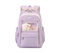 FANDARE Girls Casual Backpack Back to School Daypack Teen Boys Boobag High Middle Student Women Men Daily College Travel Backpacks for Travel Outdoor Urban Versatile Knapsack Purple