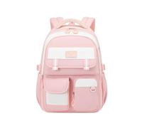 FANDARE Kids Backpack for Girls Teens School Bags Girls Backpack for School Elementary Students Cute Bookbags Casual Daypack for College Travel & Daily Use Pink
