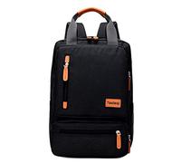 FANDARE Laptop Backpack Business Rucksack Casual Daypacks College School Bag Travel Computer Large Backpack fits 14 Inch Laptop Bookbag for Women Men Hiking Work Party Waterproof Polyester Black