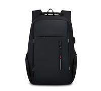 FANDARE New Men Business Backpack Women Laptop Backpack Travel Airline Approved Carry On Bags for Airplanes Gym Bag with USB Daypacks College Travel Essentials Durable Polyester Black