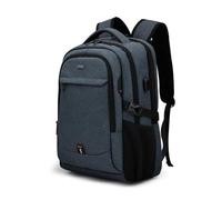 FANDARE Laptop Business Backpack Slim Durable Backpack with USB Charging Port Travel Cabin Backpack Work Bag Water Resistant College School Rucksack for Men & Women Fits 15.6 Inch Notebook Dark Gray