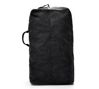 FANDARE Large Capacity Travel Canvas Backpack Carry On Backpack Durable Outdoor Duffel Bag Top Load Double Strap Canvas Duffle Bag Large Travel Rucksack Black A S
