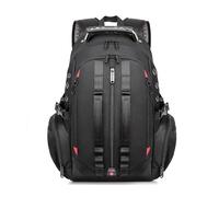 FANDARE Large Laptop Backpack Business Backpack Casual Backpacks Travel Durable Backpacks with USB Charging Port fit 15.6-inch Laptop for International Travel Bag Weekender Backpack for Men Black