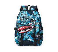 FANDARE Lightweight Backpack for Men Women Blue | 15.6 inch laptop rucksack, breathable mesh back panel, ultra light 0.4kg nylon daypack for work, travel & commuting
