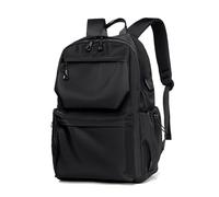 FANDARE Lightweight School Backpack Causal Travel School Bags Business Backpack Men Women Laptop Rucksack Casual Daypacks College Travel Trekking Backpacks Waterproof Nylon Black