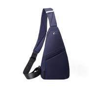 FANDARE Lightweight Sling Bag Men Chest Pack with Reflective Strips Women Versatile Motorcycle Crossbody Bags Cover Shoulder Carry Body Wallet for Hiking Running Outdoor Travel Daypacks Blue A