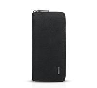 FANDARE Long Wallet Zipper Large Capacity Card Holder Bag Polyester Black