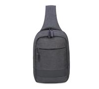 FANDARE Men Sling Shoulder Bag Crossbody Bag Motorcycle Chest Crossbody Bag Cover Pack for Hiking Cycling Travel Outdoor Sport Gym College Small Casual Backpack Black