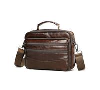 FANDARE Men's Crossbody Bag Genuine Leather | lightweight & comfortable, secure anti-theft design, reducing shoulder strain during long commutes or sightseeing trips