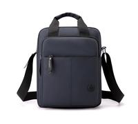 FANDARE Modern Men's Shoulder Bag Minimalist Crossbody Bags Messenger Pack PU Leather Hobo Pack Adjustable Versatile Formal Utility Day Side Bag Work Travel Business Professional Satchel Pouch Blue
