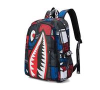 FANDARE New Children Backpacks for Primary Junior School Kids Backpack Galaxy Bookbags for Boys Girls Back to School Supplies Universe Teens Backpack School Bag Bookbags with USB Charging Port
