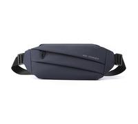 FANDARE New Sling Bag Lightweight Crossbody Backpack Chest Shoulder Bag for Men One Strap Motorcycle Waist Pack Cover Pack for Travel Hiking Cycling Outdoor Casual Backpack Waterproof Nylon Dark Blue