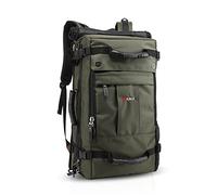 FANDARE Outdoor Climbing Backpack Mountaineering Rucksack Trekking DaypackTravel Hiking Shoulder Bag 17 Inch Laptop Multipurpose Knapsack Men/Women High Capacity Waterproof Polyester 50L Green