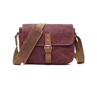 FANDARE Retro Camera Satchel - Canvas SLR Cameras Messenger Bag for Men & Women - School, College, Outdoor, Business Travel