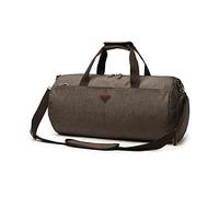 FANDARE Retro Travel Handbag Sports Gym Bag Weekender Carry On Overnight Bags Ladies Crossbody Handbag Sport Duffle Bag Workout Gym Swim Hospital Shoulder Bag with Shoe Compartment Khaki