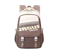FANDARE School Backpack Back to School Student Daypacks Teen Girls Boys Students Bookbag Women Man City School Bag Primary Junior High University School Supplies Casual Daypacks Back Packs Brown