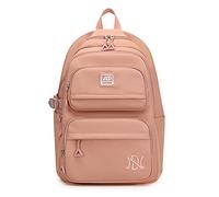 FANDARE School Bags Children's Backpacks Girls Boys Primary School Daypacks Student Lightweight Bookbag for Daughter Son Campus Travel Hiking Backpack Waterproof Nylon Pink