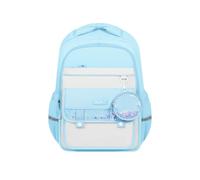 FANDARE Sequin School Backpack for Girls Lightweight Waterproof Rucksack Large Capacity Casual Daypack for Teen Girls Breathable Back Support & 360° Reflective Strip Gift with Coin Purse Blue